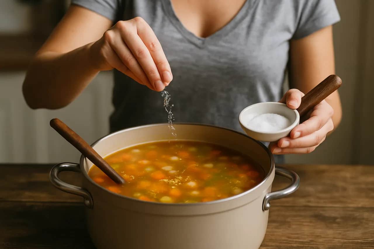 Przesolona zupa? Nie wylewaj! Sprawdzone triki na ratunek smaku